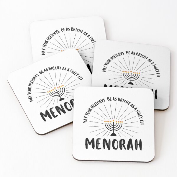 Item preview, may your holidays be as bright as a fully lit menorah funny hanukkah 2021 designed and sold by happinestSHOP.