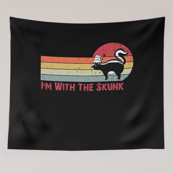 Item preview, Skunk Squad Lover Vintage Retro Sunset Funny Birthday Gift designed and sold by Akmloza.