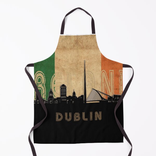 Item preview, dublin skyline flag designed and sold by BekimART2.