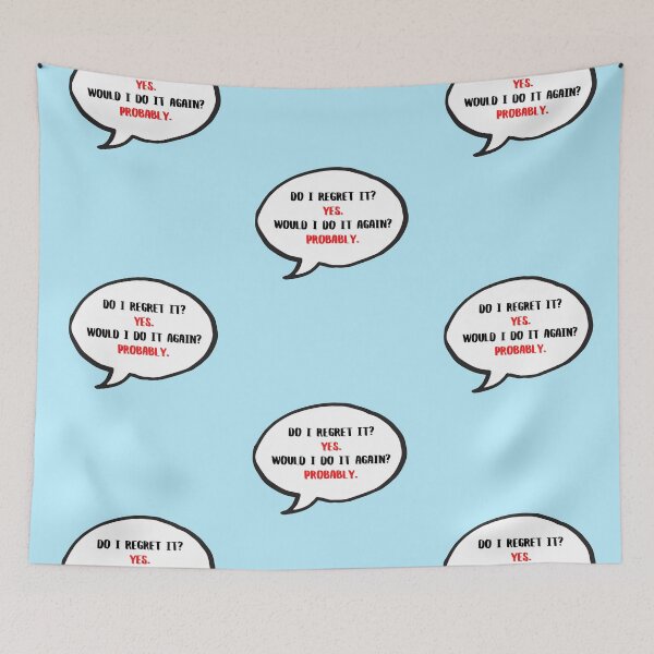 Item preview, Nick Miller Quote Speech Bubble designed and sold by The Cosmic Turtle.