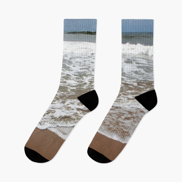 Item preview, Ocean Wave Beach Wake Against Stormy Clouds designed and sold by comcamworld.