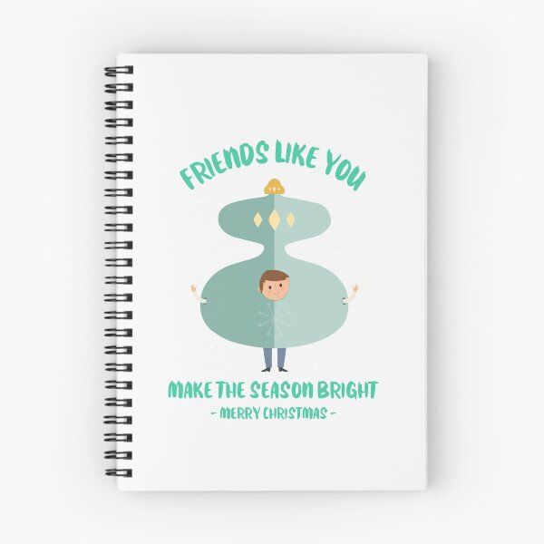 Item preview, Friends Like You Make the Season Bright | Happy Merry Christmas | Happy New Year designed and sold by Zaralux.