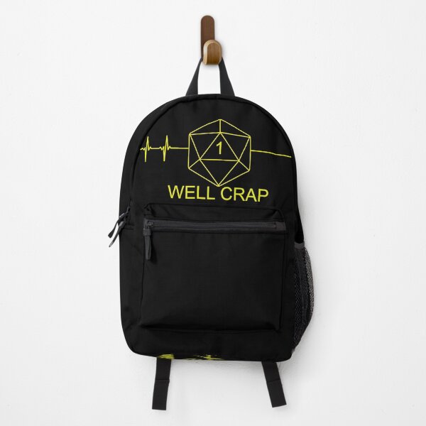 Item preview, nat 1 crit fail d20 RPG geek gift designed and sold by AllLeftSides42.