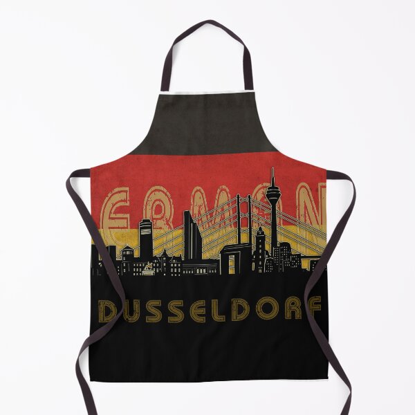 Item preview, dusseldorf skyline flag designed and sold by BekimART2.