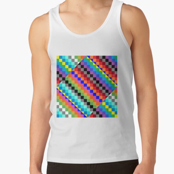 Colored Squares Tank Top