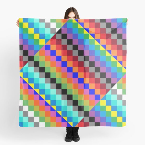 Colored Squares Scarf