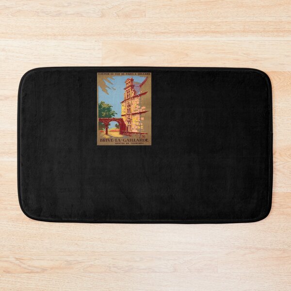 Item preview, retro iconic Brive La Gaillarde designed and sold by CorasPosters.