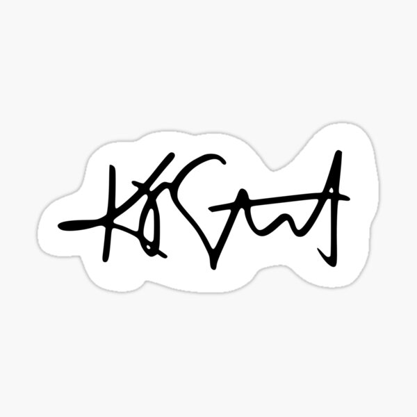 Kristen Stewart Signature Sticker
