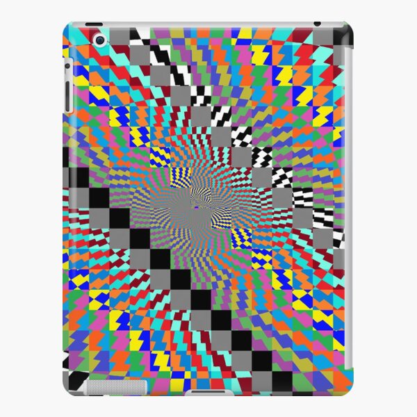 Trippy Colored Squares iPad Snap Case