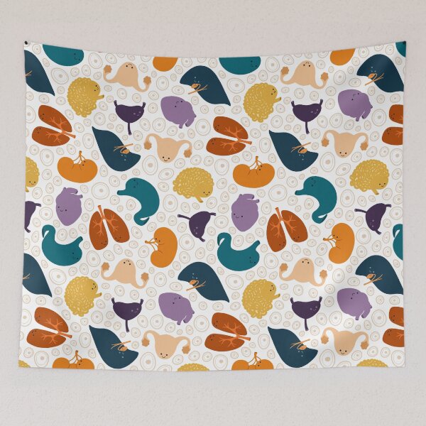 Item preview, Cute organs - vintage colors designed and sold by movezerb.