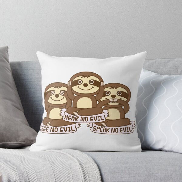 Item preview, Sloths See Hear Speak No Evil designed and sold by plushism.