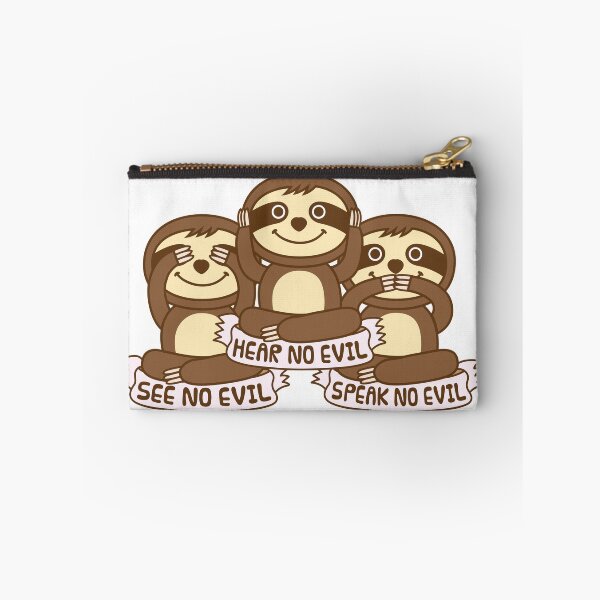Item preview, Sloths See Hear Speak No Evil designed and sold by plushism.