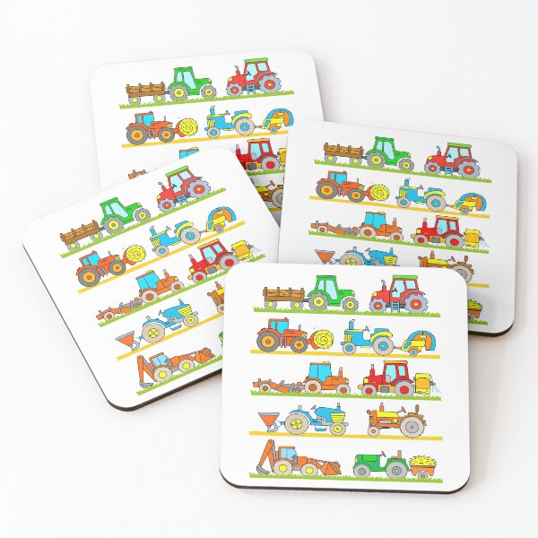Item preview, 10 Tractors for Kids Toddlers Boy Girl designed and sold by samshirts.