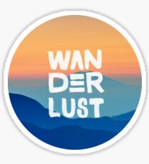 Wanderlust Sticker
