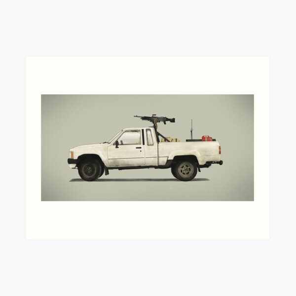 SF Guntruck Art Print