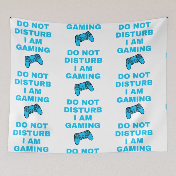 Item preview, Do Not Disturb I Am Gaming  designed and sold by SKETCH BOOK.