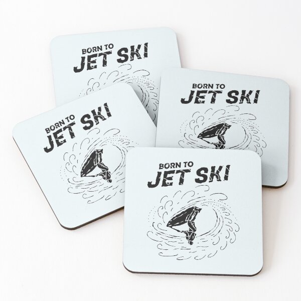 Item preview, Born To Jet Ski designed and sold by okpinsArtDesign.