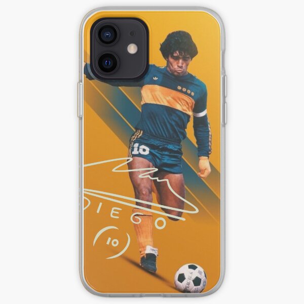 maradona boca juniors Funda blanda para iPhone
