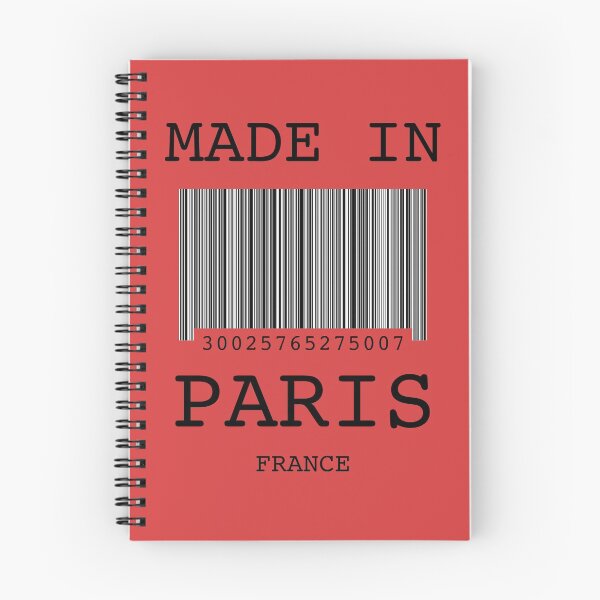 Item preview,  Made in Paris France Barcode Gift Idea. designed and sold by Kipcio.