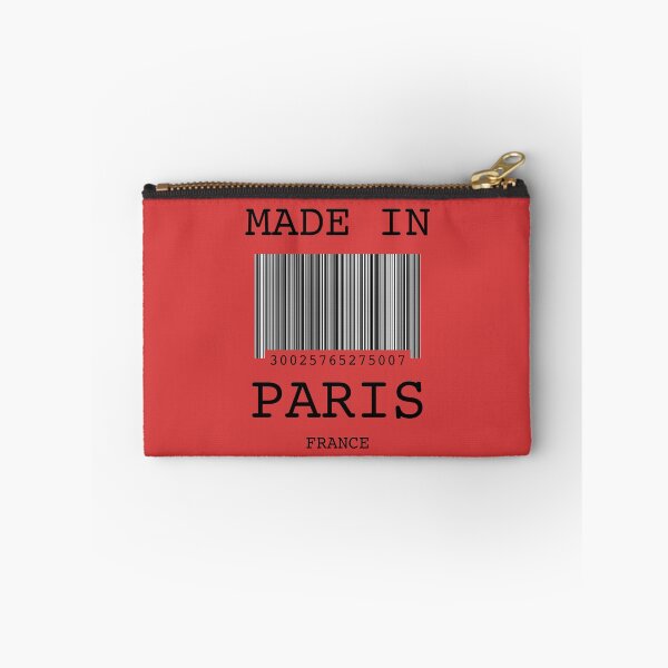 Item preview,  Made in Paris France Barcode Gift Idea. designed and sold by Kipcio.