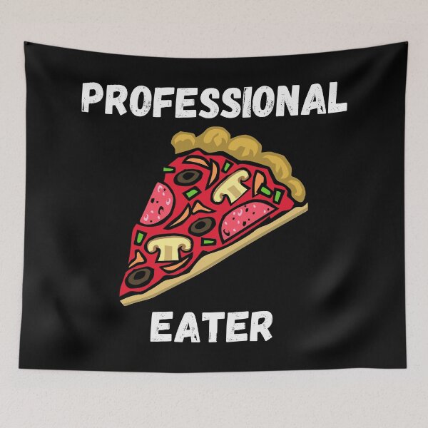 Item preview, Professional Pizza Eater Funny Pizza Lover Gift designed and sold by Nathalie Aynié.
