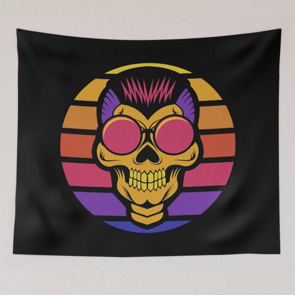 Item preview, Skull Retro designed and sold by SiddharthaMoon.