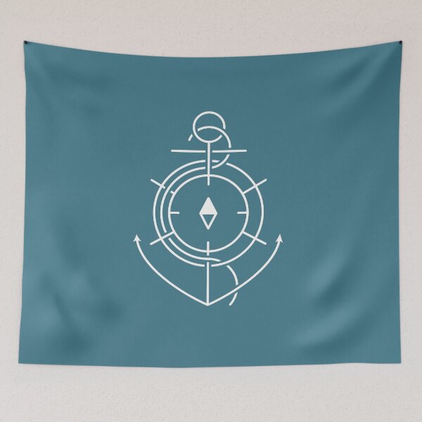 Item preview, Anchor Compass Wheel designed and sold by npdstudio.