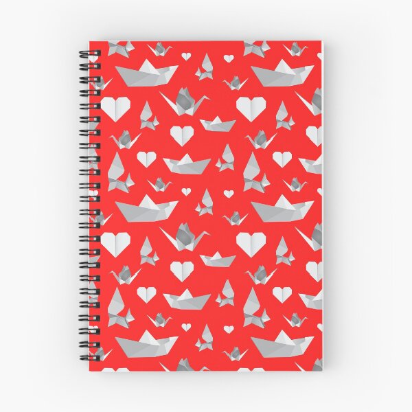 Item preview, origami pattern (red) designed and sold by ibyrd-7.