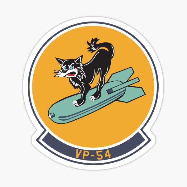 VP-54 Patrol Bombing Squadron - Clean Style Sticker