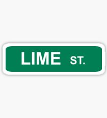 LIME ST. - NECK DEEP Sticker