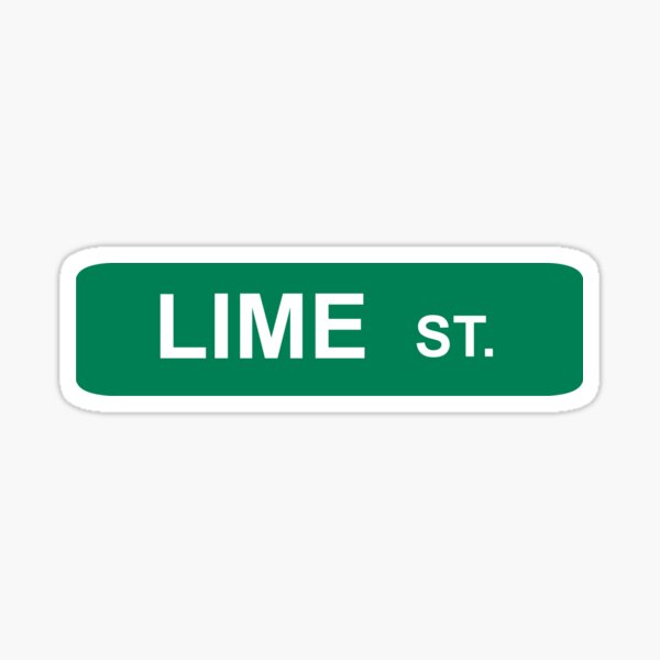LIME ST. - NECK DEEP Sticker