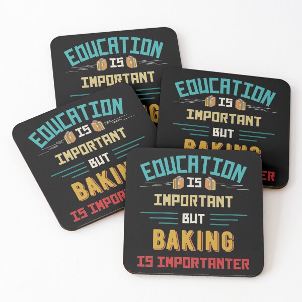Item preview, Education Is Important But Baking Is Importanter  designed and sold by Joseph Narob.