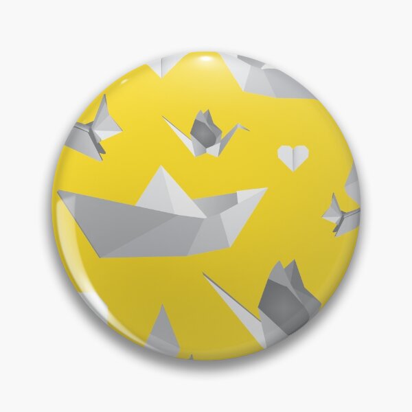 Item preview, origami pattern (yellow) designed and sold by ibyrd-7.