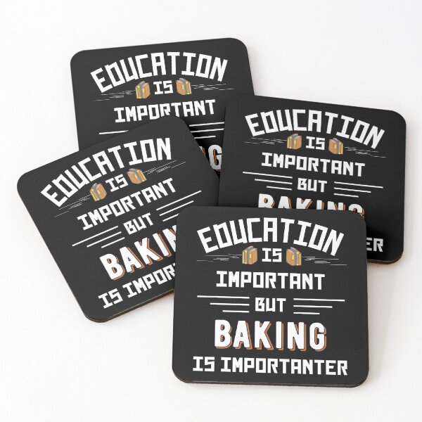 Item preview, Education Is Important But Baking Is Importanter designed and sold by Joseph Narob.