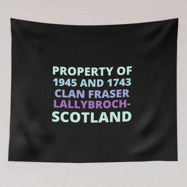 Artikelvorschau, Eigentum von 1945 und 1743 Clan Fraser Lallybroch Schottland entworfen und verkauft von BousboulaStorie.