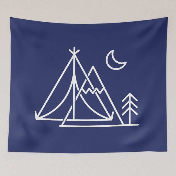 Artikelvorschau, Mountain and Tent entworfen und verkauft von npdstudio.