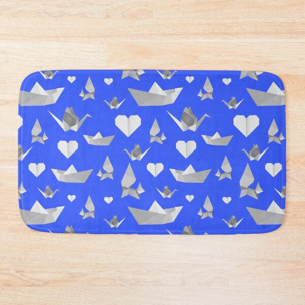 Item preview, origami pattern (blue) designed and sold by ibyrd-7.