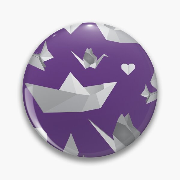 Item preview, origami pattern (purple) designed and sold by ibyrd-7.