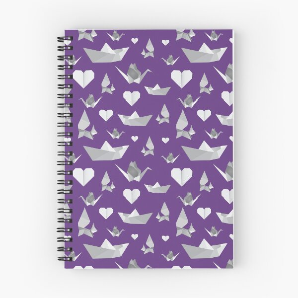 Item preview, origami pattern (purple) designed and sold by ibyrd-7.