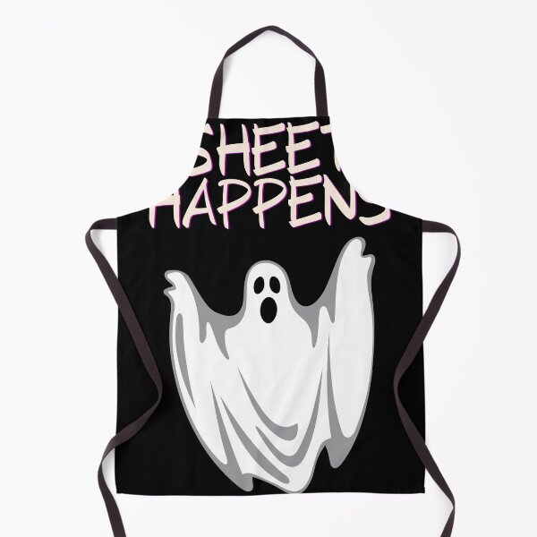 Item preview, Sheet Happens Ghost Trick or Treat Halloween designed and sold by RGVDesigns.
