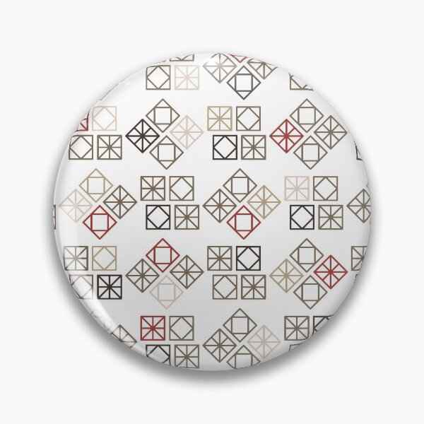 Item preview, Geometric Red, Latte and Brown designed and sold by DigitalSolo.