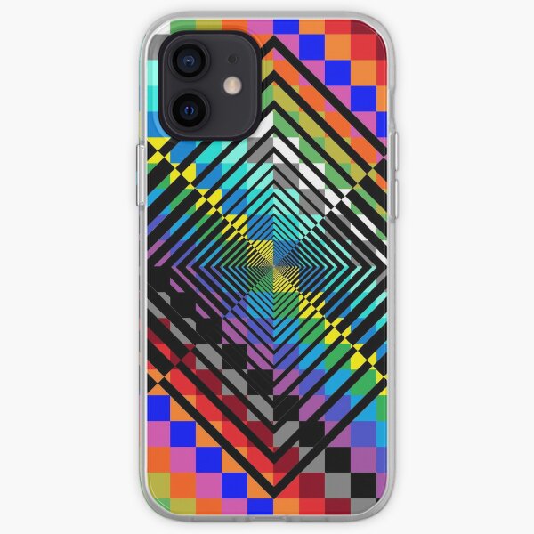 Trippy Colored Squares iPhone Soft Case
