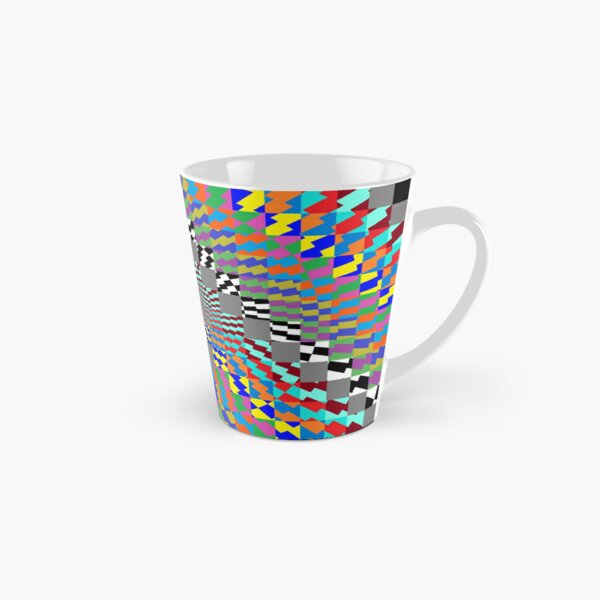 Trippy Colored Squares Tall Mug