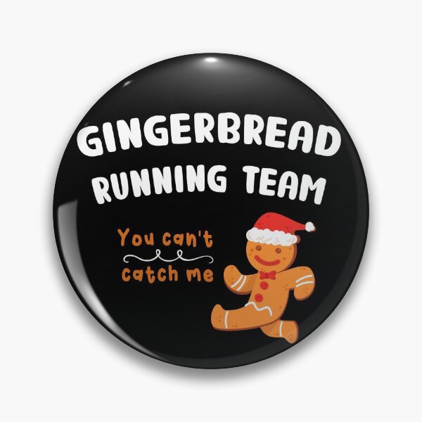 Item preview, Copy of  Gingerbread Running Team funny Gingerbread Christmas designed and sold by Stella Clue.
