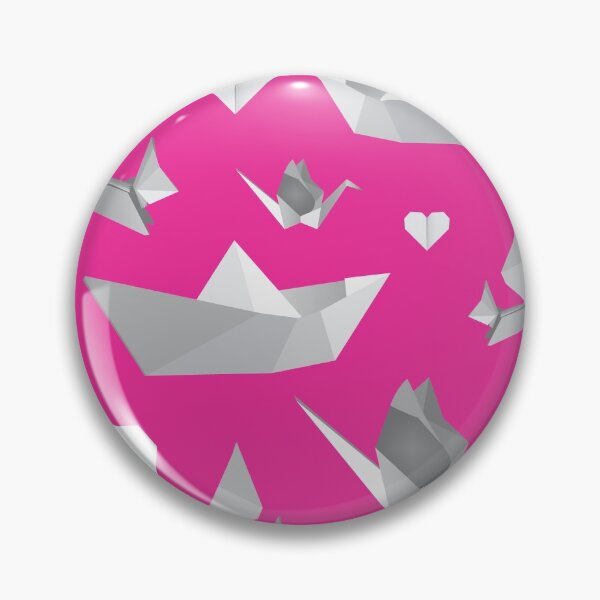 Item preview, origami pattern (pink) designed and sold by ibyrd-7.