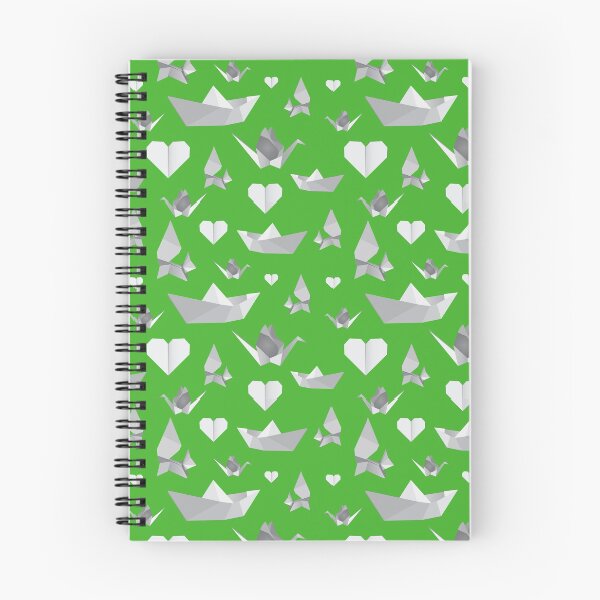 Item preview, origami pattern (green) designed and sold by ibyrd-7.