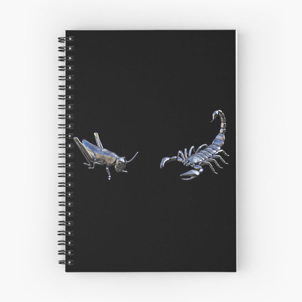 Item preview, The Scorpion Or The Grasshopper? - Metallic Design designed and sold by Timebird.