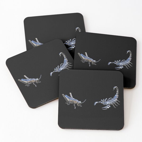 Item preview, The Scorpion Or The Grasshopper? - Metallic Design designed and sold by Timebird.