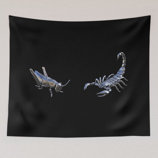 Item preview, The Scorpion Or The Grasshopper? - Metallic Design designed and sold by Timebird.