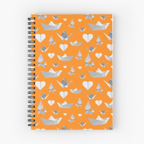 Item preview, origami pattern (orange) designed and sold by ibyrd-7.